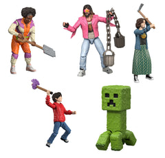 Minecraft Ultimate Movie Set With 8 Action Figures & 8 Accessories, Inspired By A Minecraft Movie