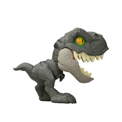 Jurassic World Mighty Little Biters Dinosaur Toy With Bite Action, Eye Change, Collectible Figure