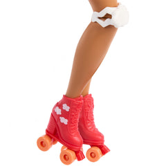 Dream Besties Barbie Teresa Roller Skating Fashion Doll With 9 Video Game Themed Accessories
