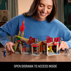 MEGA Fallout Red Rocket Building Toy Kit With 2 Action Figures (824 Pieces) For Collectors