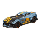 Hot Wheels Pull-Back Speeders Toy Car in 1:43 Scale, Pull Car Backward & Release To Race