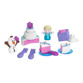 Disney Frozen Elsa & Olaf's Party Little People Toddler Playset With Figures, 12 Pieces