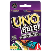 UNO Flip! Card Game With Double-Sided Deck For Families & Game Nights