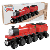 Fisher-Price Thomas & Friends Wooden Railway James Engine And Coal-Car