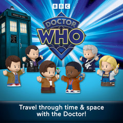 Little People Collector Doctor Who Tv Series Special Edition Set For Adults & Fans, 6 Figures