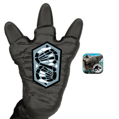 Jurassic World Rebirth Strike Attack Monolophosaurus Dinosaur Toy, Single Strike Action, Authentic & Posable