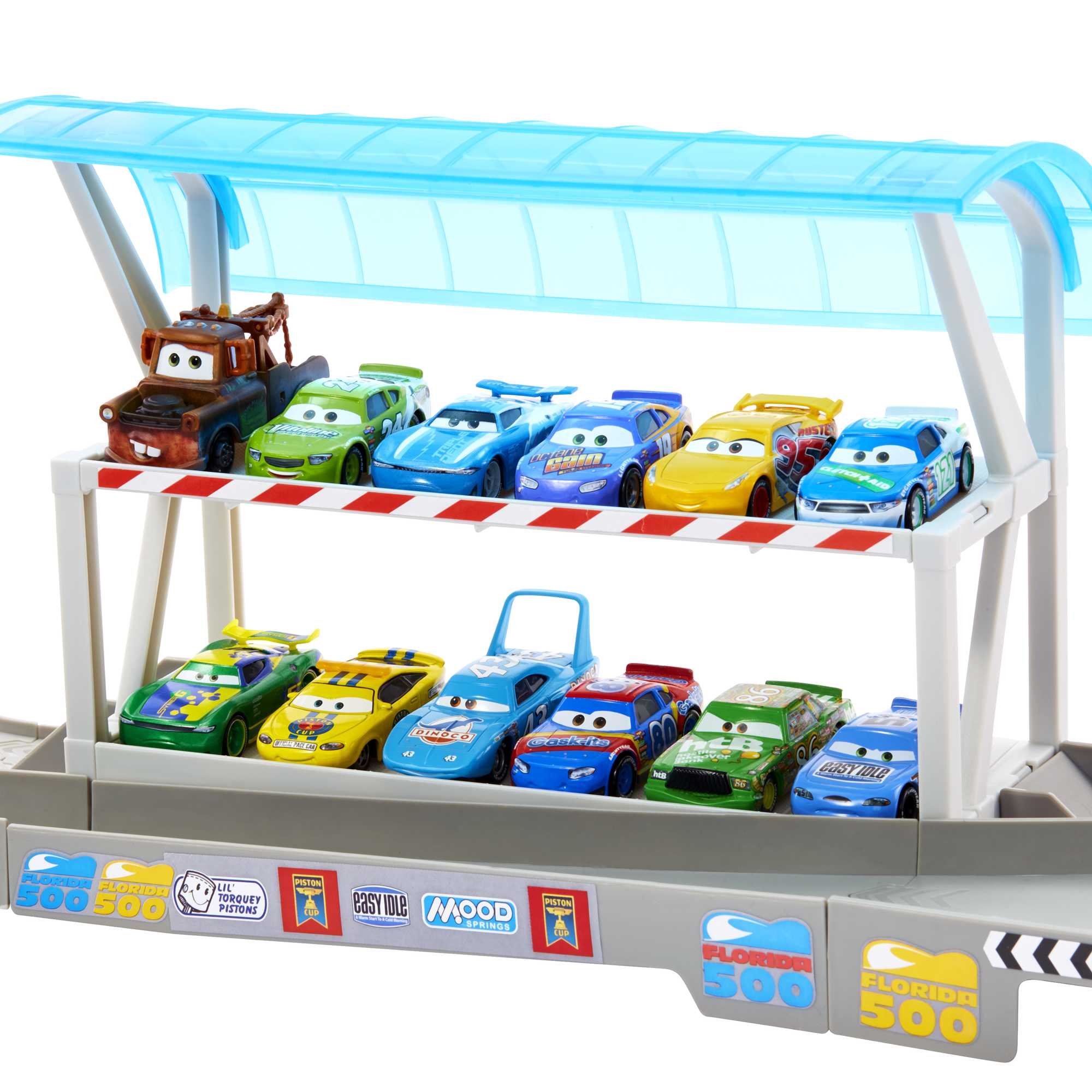 Disney And Pixar Cars Ultimate Florida Speedway Track Set With 1 Car