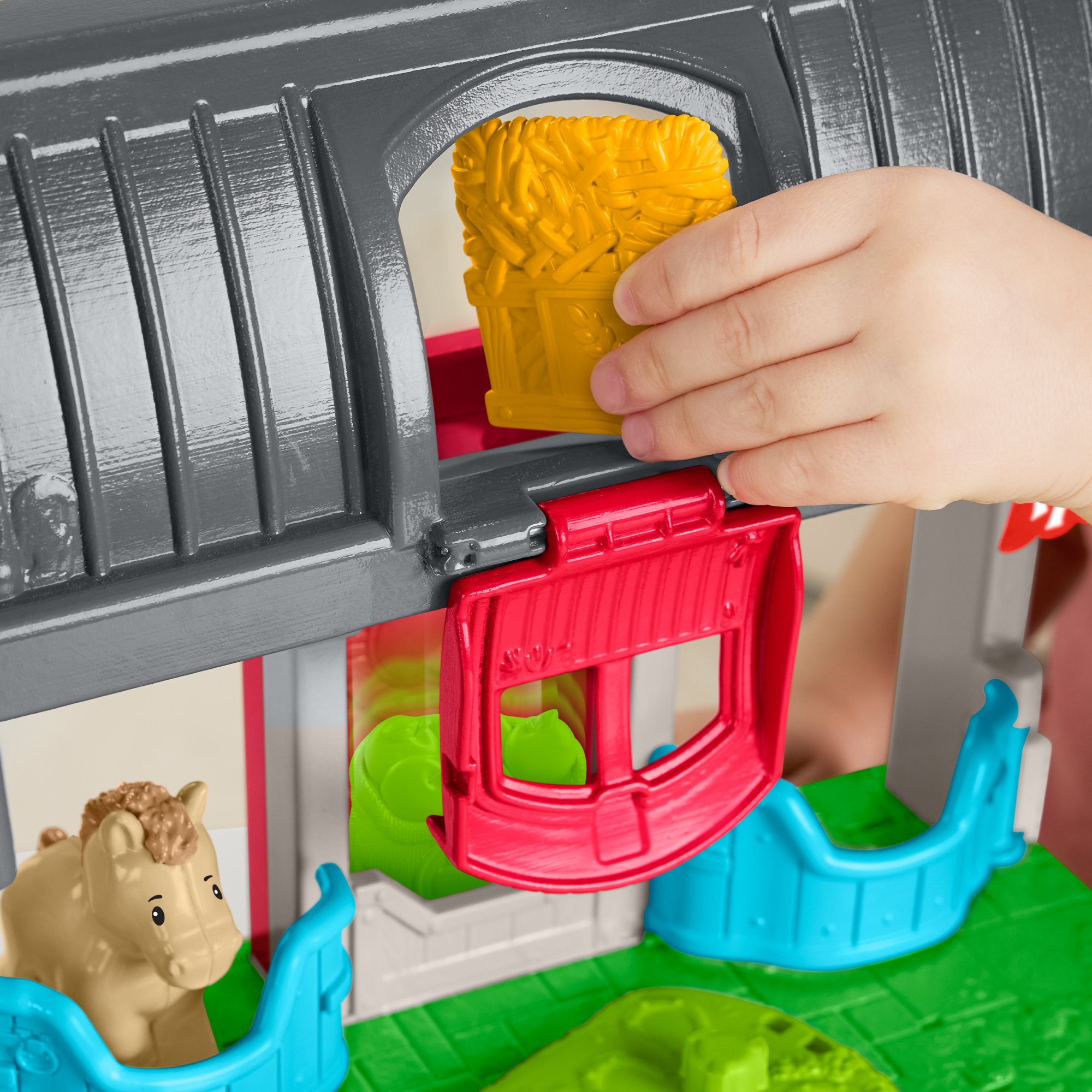 Little People Juguete para Bebés Establo de Animalitos