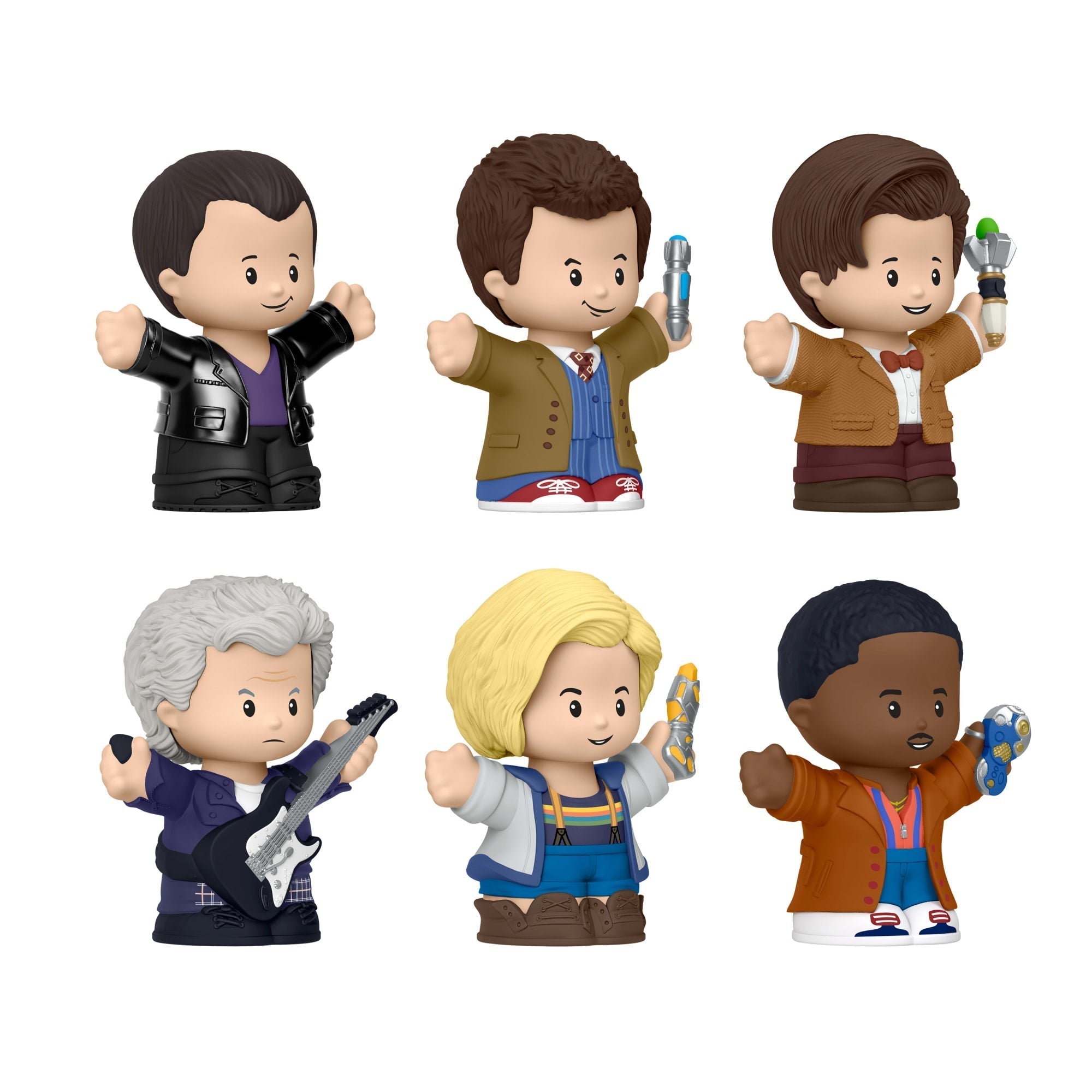 Little People Collector Doctor Who TV Series Special Edition Set For Adults & Fans, 6 Figures