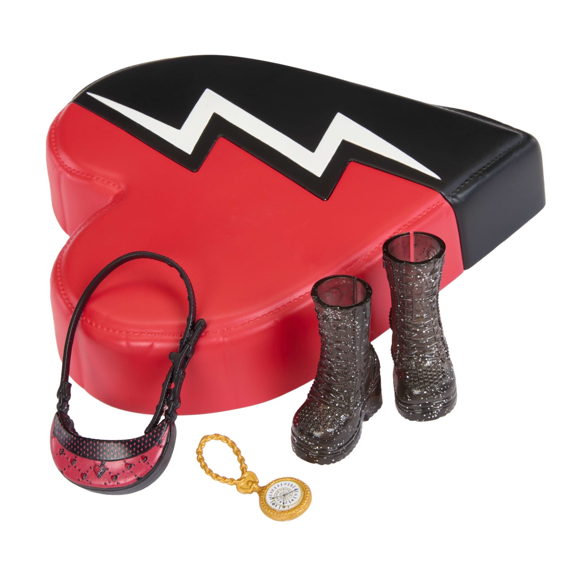 Disney Descendants: The Rise Of Red, Red's Rise & Rebel Closet Playset With Exclusive Clothes & Accessories