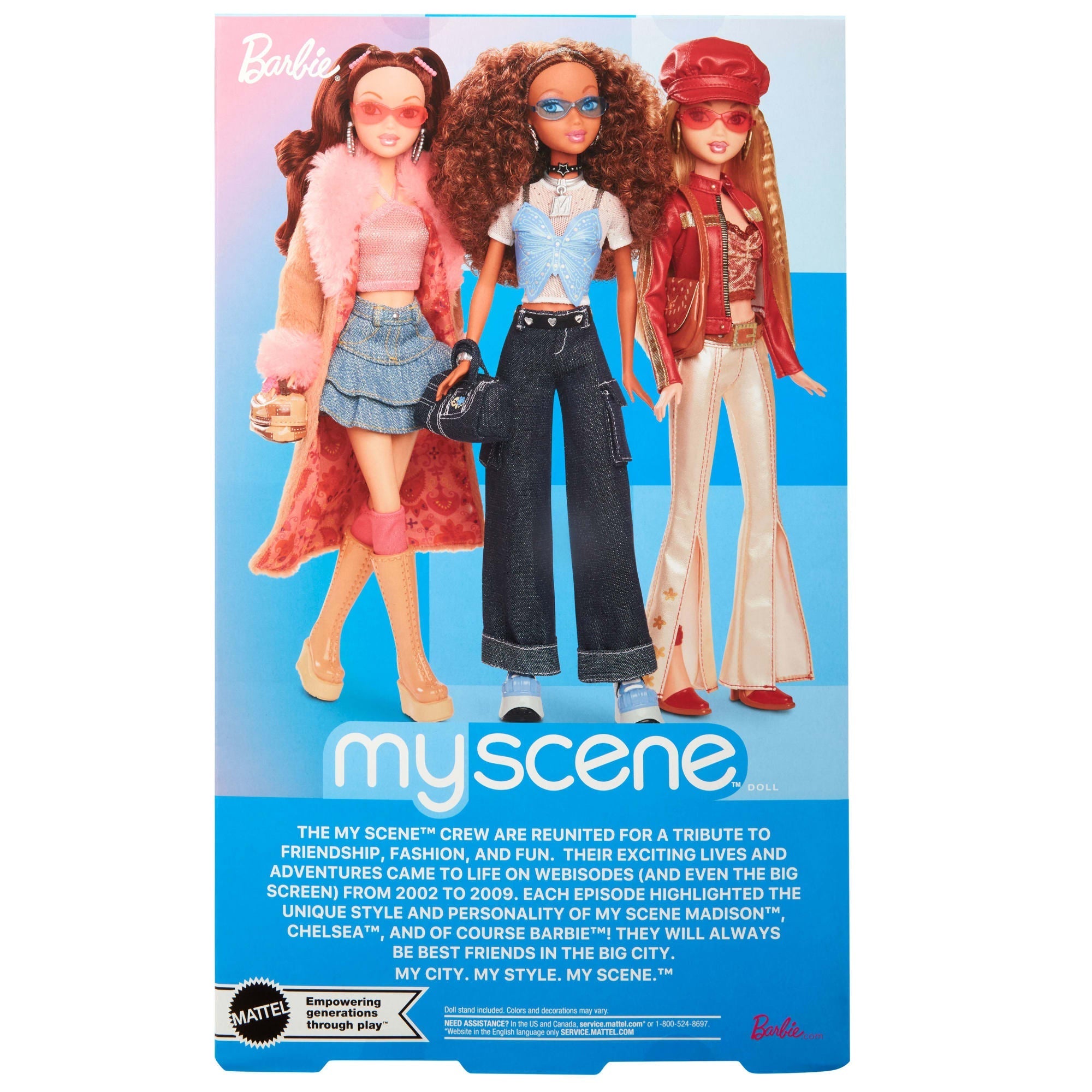 Barbie Signature My Scene Madison Collector Doll in Y2K-Inspired Outfit With Premium Accessories