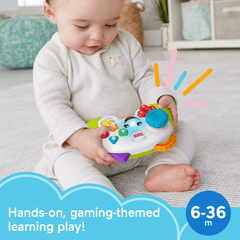 Fisher-Price Laugh & Learn Game & Learn Controller Musical Baby Toy With Lights, Multilanguage Version