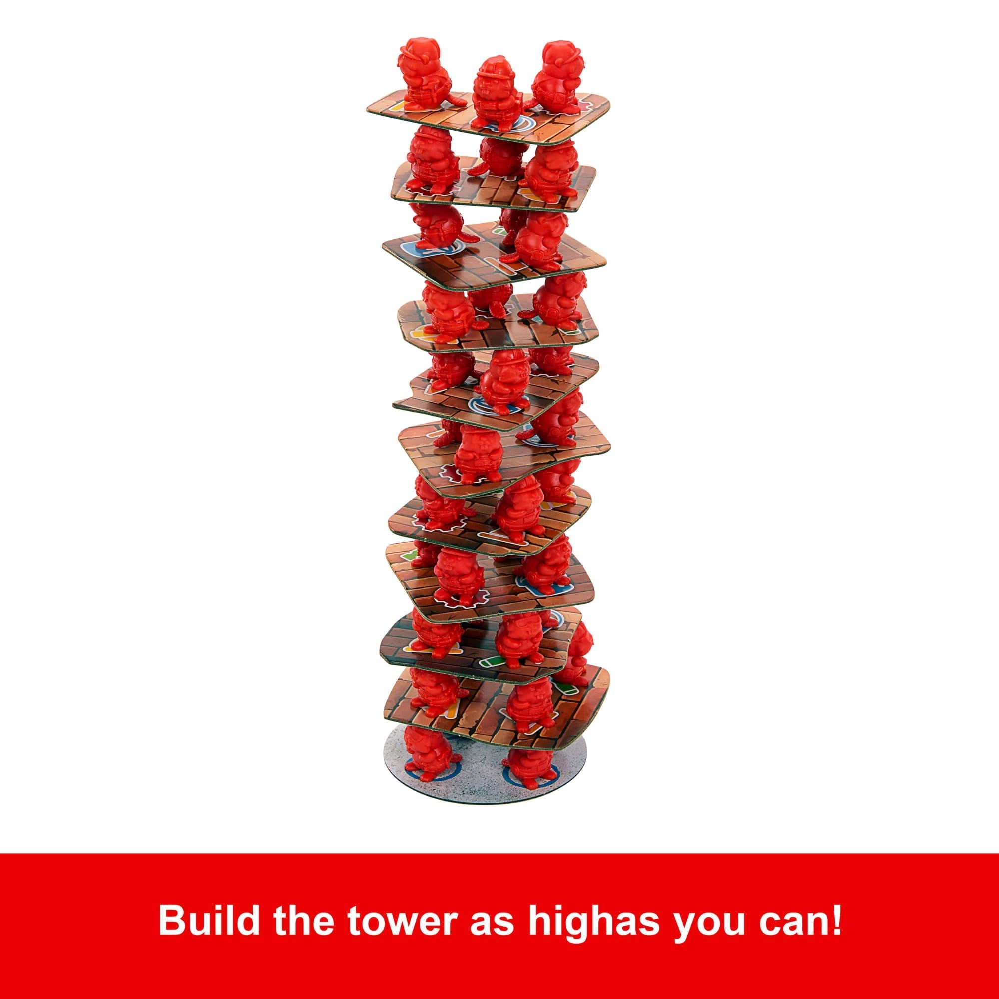 Beaver Building Fun Game For Family Nights, Game Nights, Travel & Camping For 2-4 Players 6 And Up.