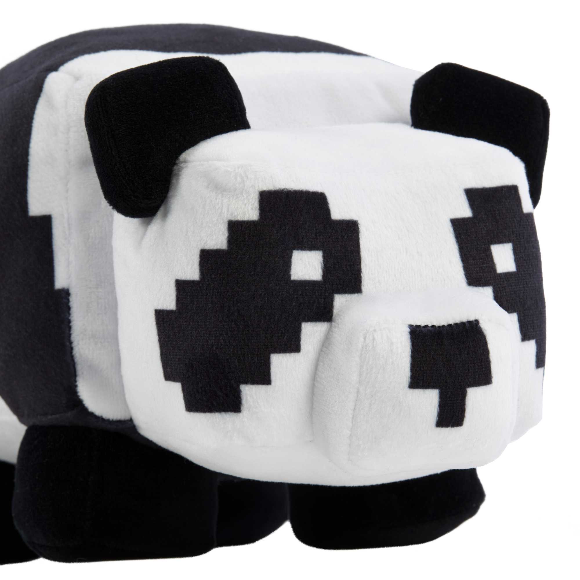 Minecraft Basic Panda Plush, Video-Game Character Soft Doll, Collectible Toy