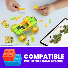 MEGA Hot Wheels Smash & Crash Gunkster Monster Truck Building Toy With 1 Figure (84 Pieces)