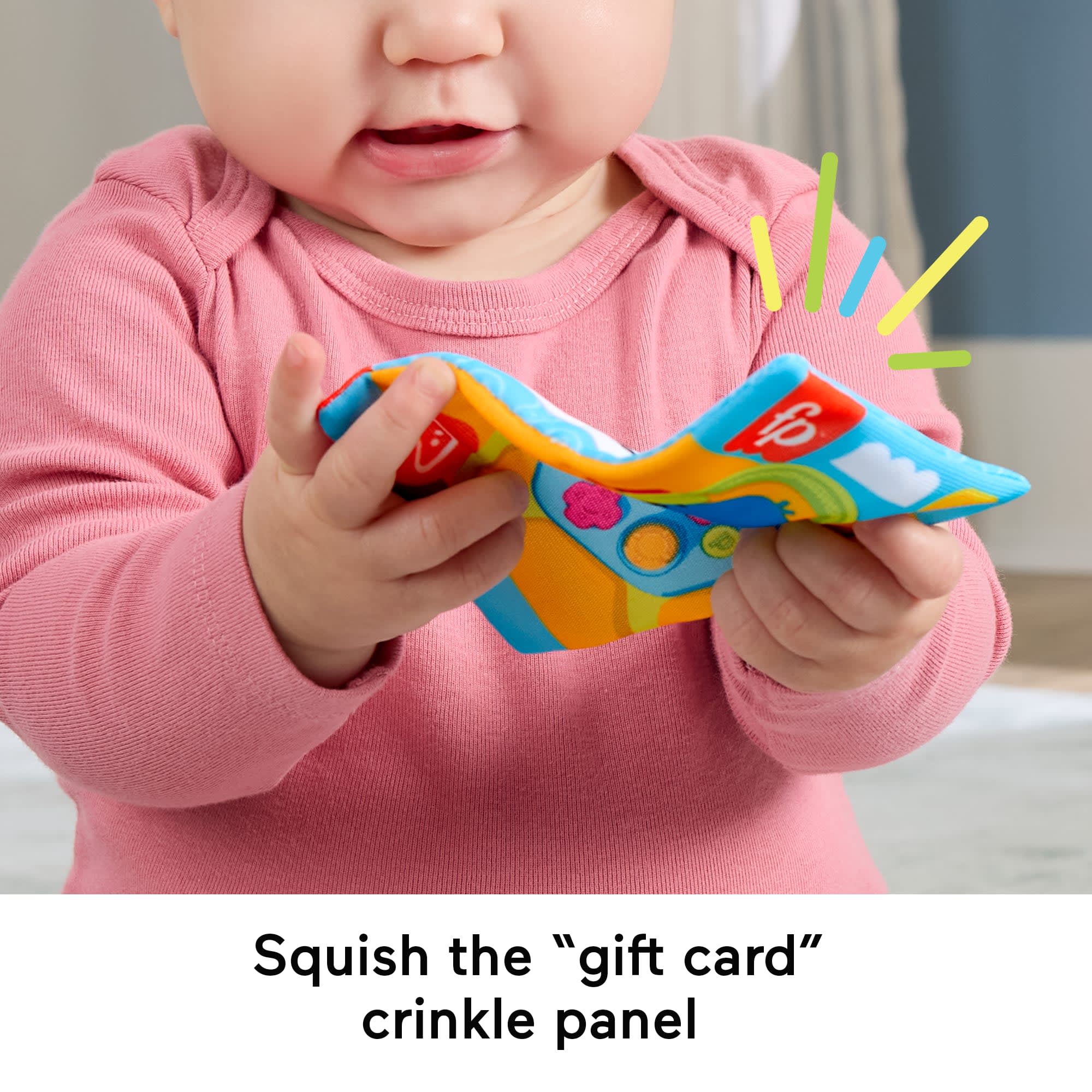 Fisher-Price Level-Up Little Gamer Gift Set, 3 Developmental Baby Toys For Newborns