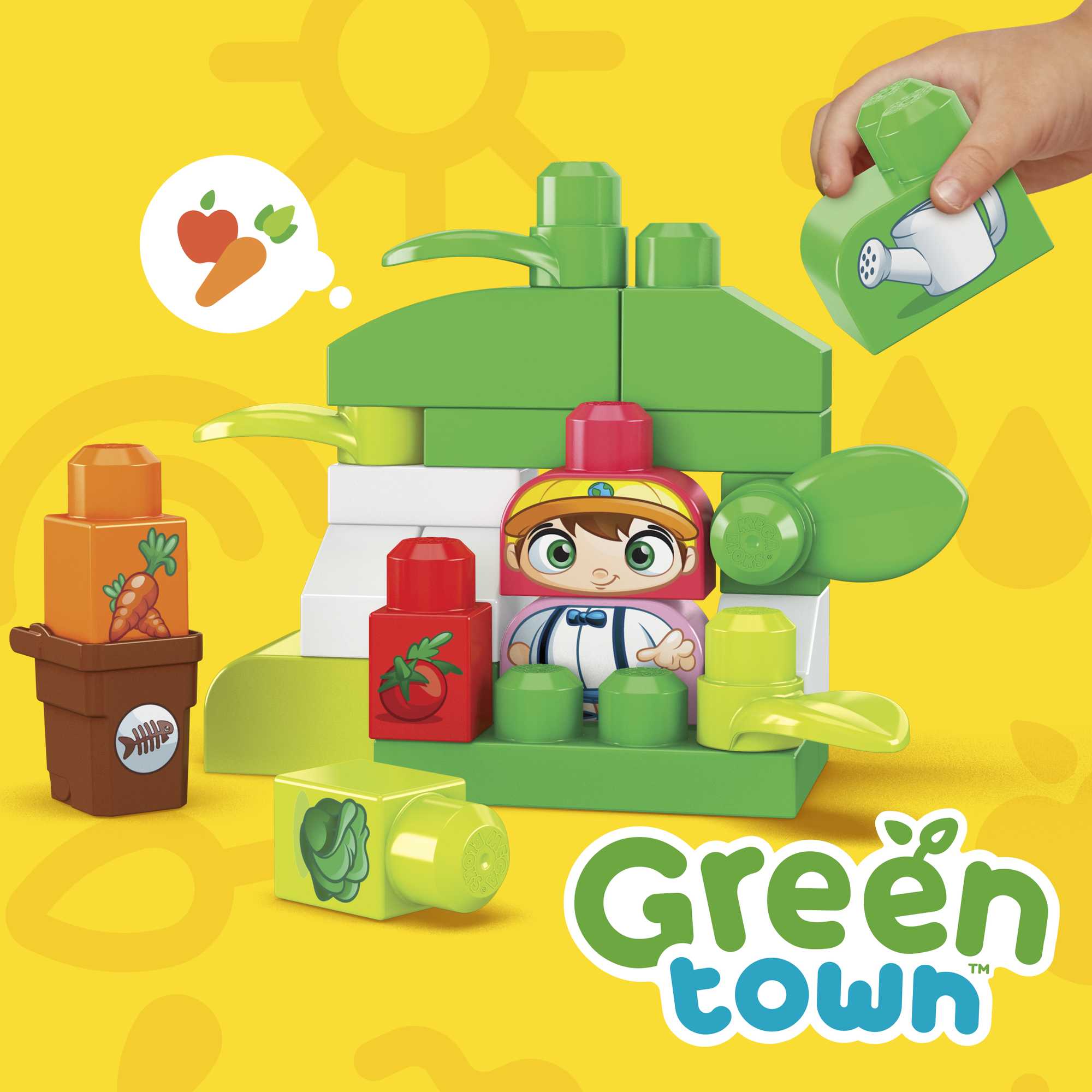 MEGA Bloks Green Town Build & Learn Eco House