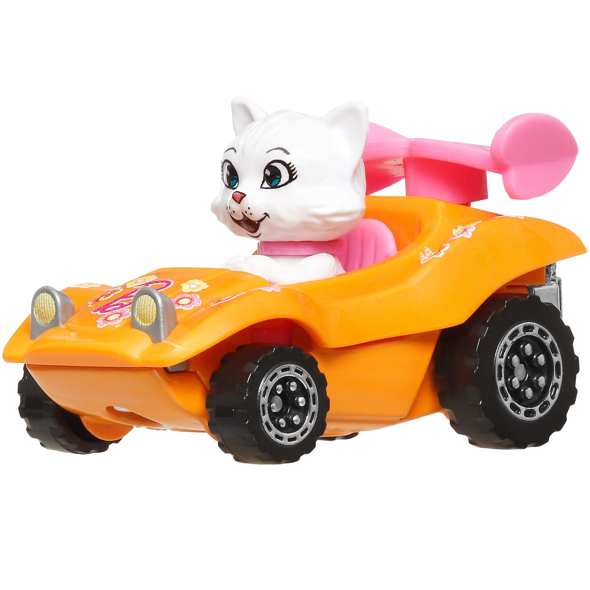 Hot Wheels Racerverse Barbie 3-Pack, Set Of 3 Die-Cast Toy Cars With Non-Removable Figures