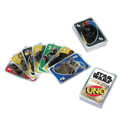 UNO Star Wars The Mandalorian Themed Deck in Storage Tin