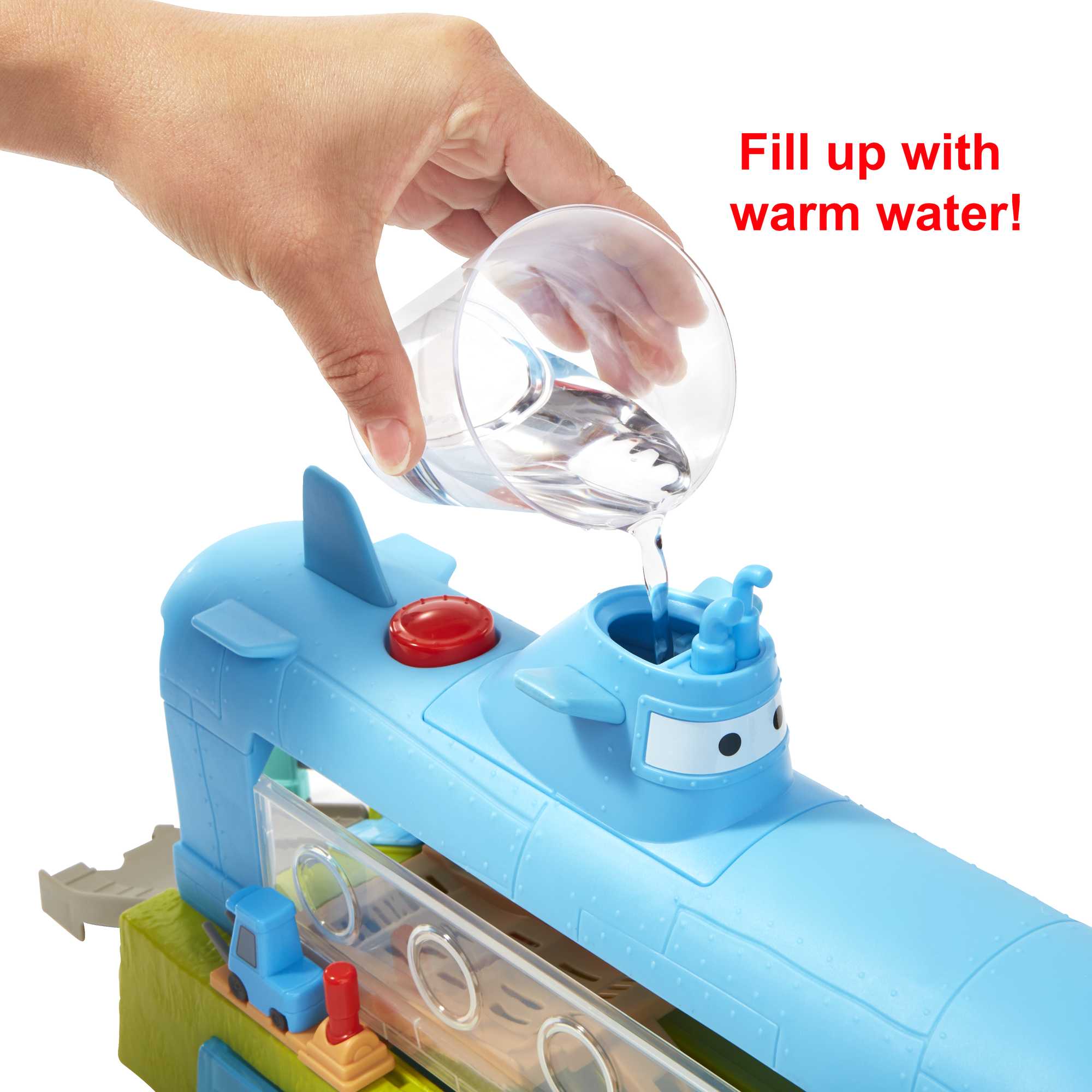 Disney And Pixar Cars Color Change Whale Car Wash Playset